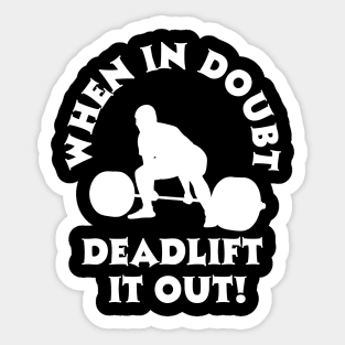 Deadlift Sticker